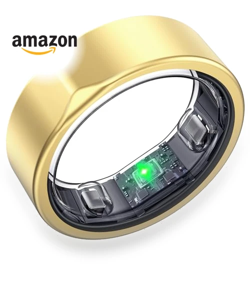 Smart Ring - Sleep & Activity Monitor with Heart Rate, Stress, SPO2 Tracker — Health & Fitness, SEEKZERO