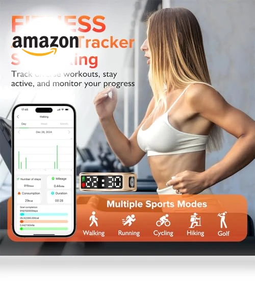 Smart Ring with LED Display, Health Tracker for Sport, Heart Rate, Sleep Monitoring — Smart Rings, Mefoma