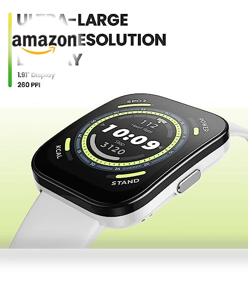 Smart Watch with GPS, Alexa, Bluetooth Calling, 10-Day Battery — Smartwatches, Amazfit