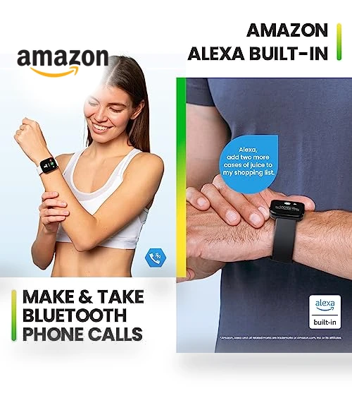 Smart Watch with GPS, Alexa, Bluetooth Calling, 10-Day Battery — Smartwatches, Amazfit