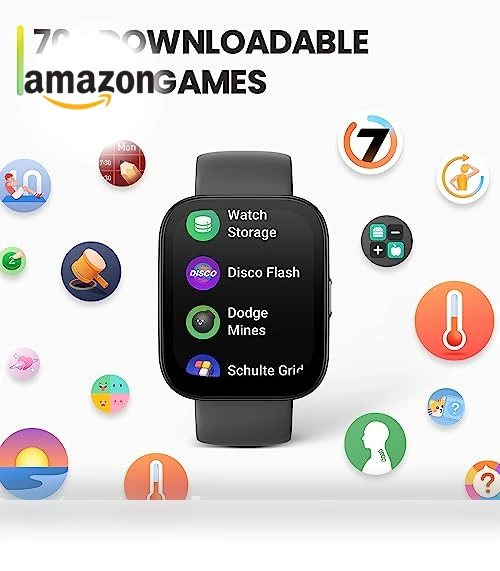 Smart Watch with GPS, Alexa, Bluetooth Calling, 10-Day Battery — Smartwatches, Amazfit