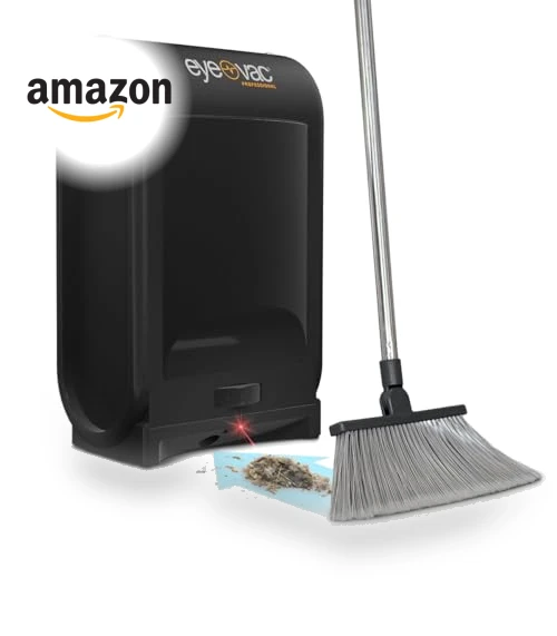 Touchless Automatic Dustpan Vacuum - Ultra Fast & Powerful for Salon Pet Hair Kitchen — Vacuums, EyeVac
