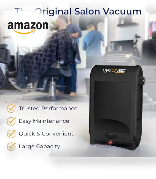 Touchless Automatic Dustpan Vacuum - Ultra Fast & Powerful for Salon Pet Hair Kitchen — Vacuums, EyeVac