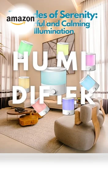 Ultrasonic Cool Mist Humidifier - 1.5L Capacity, Whisper-Quiet, Adjustable Mist, Auto Shut-Off — Air Moisturizers, MEGAWISE