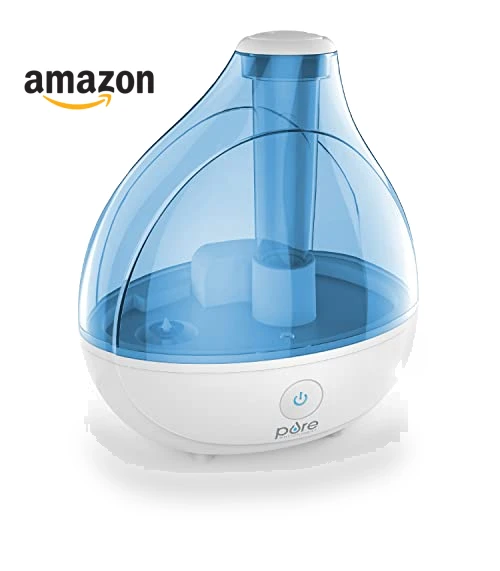 Ultrasonic Cool Mist Humidifier for Bedroom, Nursery, Office - Up to 25 Hours — Air Moisturizers, Pure Enrichment