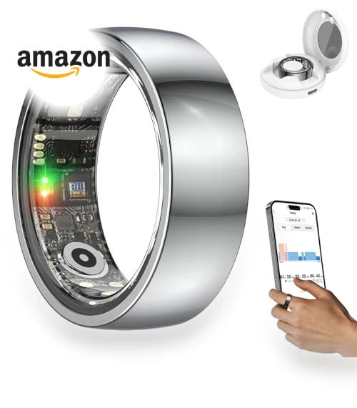 Upgraded Smart Ring Health Tracker with Sleep, Step, Heart Rate, Blood Oxygen Monitoring — Smart Rings, Shenzhen Xinzhiyan Technology Co., Ltd.