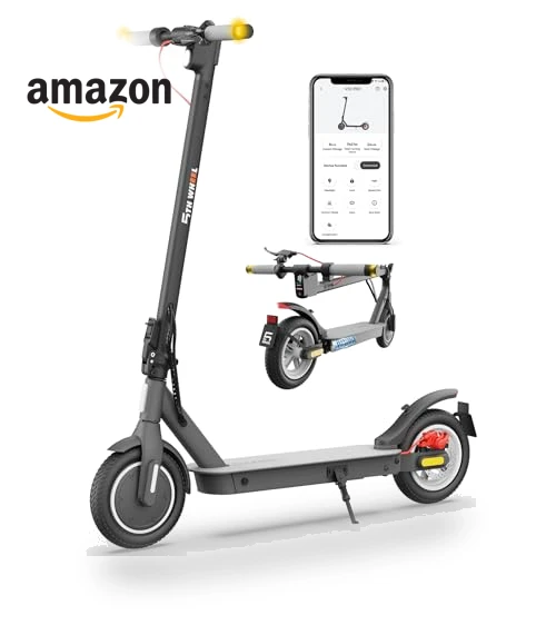 V30PRO Electric Scooter, 10" Solid Tires, 350W Motor & 18 MPH, 19.9 Miles Range — Electric Self-Balancing Scooters, 5TH WHEEL