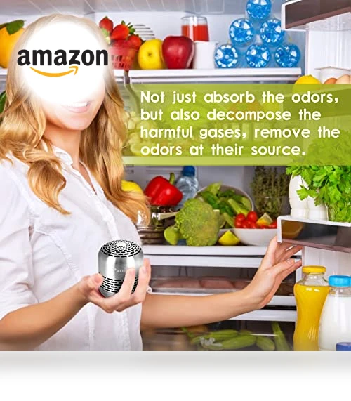 10-Year Refrigerator Deodorizer with CH-cut Technology — Mini Fridges, Toprain