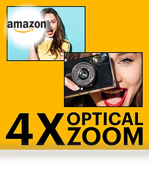 16MP Digital Camera with 4X Optical Zoom and 2.7" LCD Screen — Compact Digital Cameras, KODAK