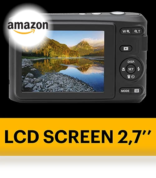 16MP Digital Camera with 4X Optical Zoom and 2.7" LCD Screen — Compact Digital Cameras, KODAK