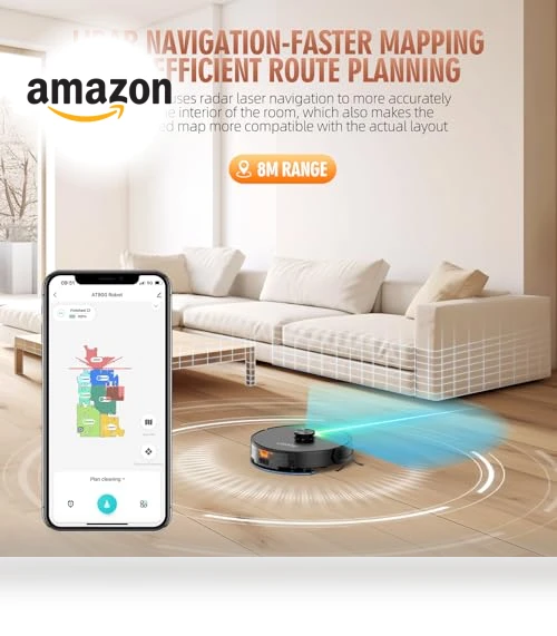3-in-1 Robot Vacuum and Mop Combo with Self Emptying Station — Smart Cleaning Robots, Loorow