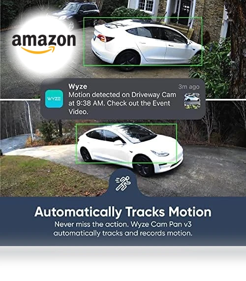 360° Pan/Tilt/Zoom Wi-Fi Smart Home Security Camera with Motion Tracking — Security Cameras, Wyze