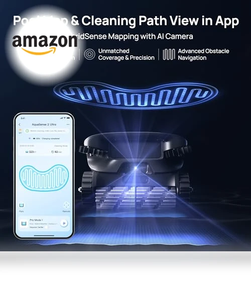 AI-Powered Cordless Pool Vacuum Robot with 5-in-1 Cleaning — Automated Pool Maintenance, Beatbot