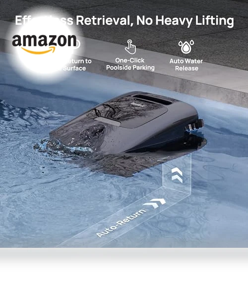 AI-Powered Cordless Pool Vacuum Robot with 5-in-1 Cleaning — Automated Pool Maintenance, Beatbot