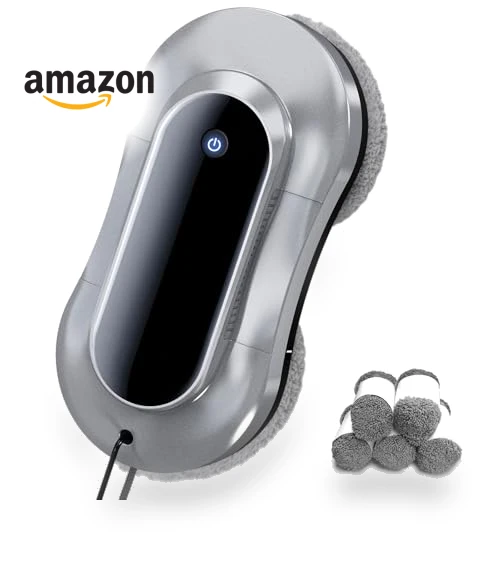 AI Window Cleaning Robot with Auto Water Spray & Remote Control — Smart Cleaning Robots, eTRY