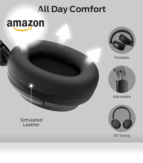 ANC Active Noise Canceling Over Ear Wireless Headphones — In-Ear Headphones, MONSTER