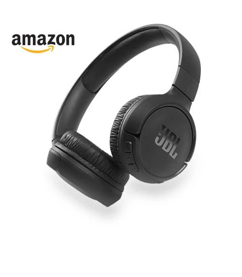 Bluetooth Headphones with 40 Hours Battery, Foldable Design — On-Ear Headphones, JBL