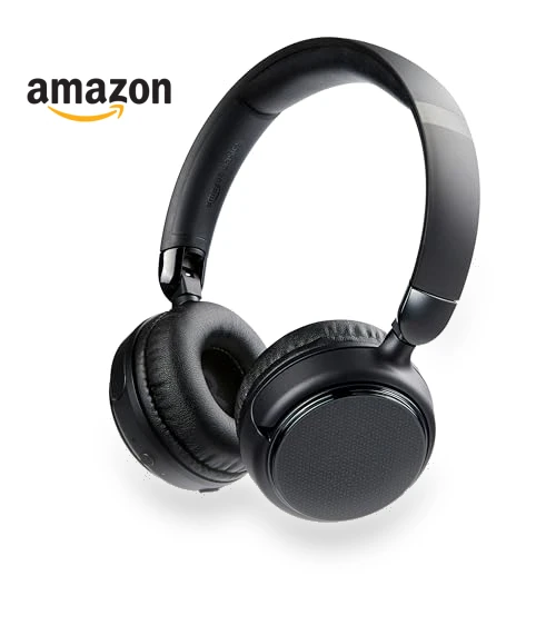 Bluetooth Headphones with Microphone, Wireless, On Ear, 35 Hour Playtime, Foldable — In-Ear Headphones, Amazon