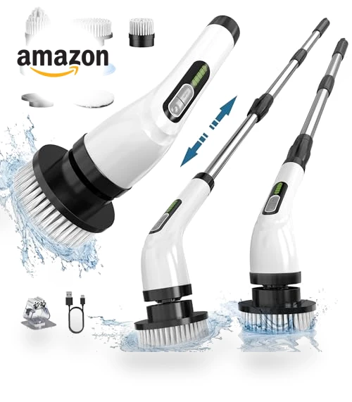 Cordless Electric Spin Scrubber for Bathroom Cleaning — Sweepers, Highyes