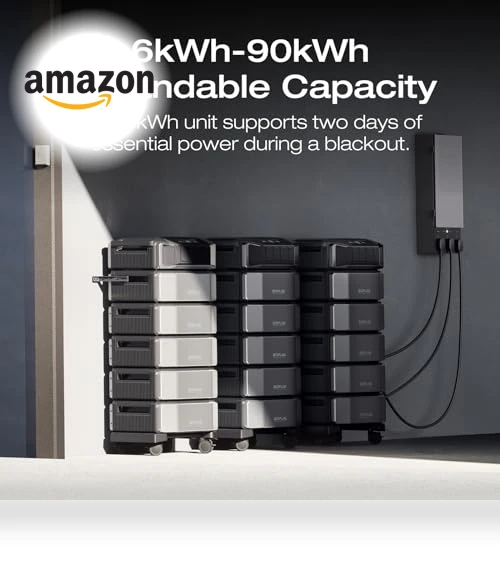DELTA Pro Ultra Power Station with Smart Home Panel 2, 6144Wh Lifepo4 Home Battery Backup — Generators, EF ECOFLOW