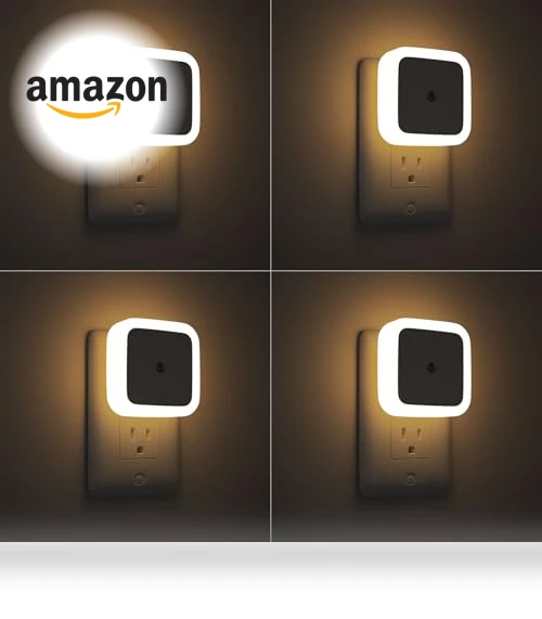 Dusk to Dawn Sensor LED Night Light 4-Pack — Night Lights, Sujeet