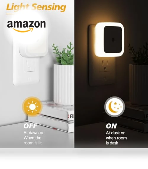 Dusk to Dawn Sensor LED Night Light 4-Pack — Night Lights, Sujeet