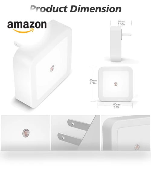 Dusk to Dawn Sensor LED Night Light 4-Pack — Night Lights, Sujeet