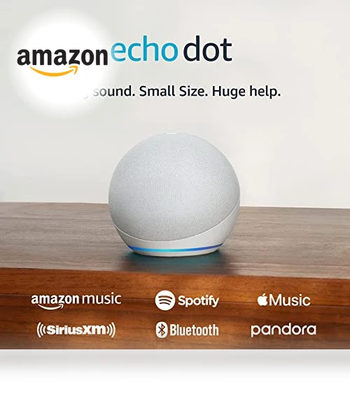 Echo Dot Smart Speaker with Alexa — Whole-Home Audio Systems, Amazon