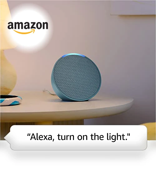 Echo Pop Smart Speaker with Alexa — Compact Voice Recorders, Amazon