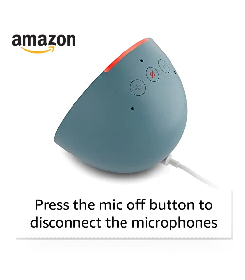 Echo Pop Smart Speaker with Alexa — Compact Voice Recorders, Amazon