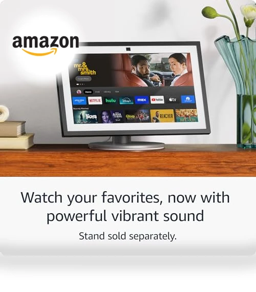 Echo Show 15 Smart Display with Alexa — Streaming Devices, Amazon