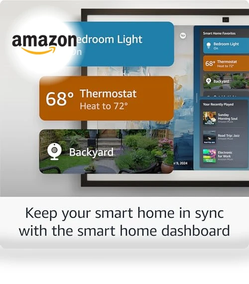 Echo Show 15 Smart Display with Alexa — Streaming Devices, Amazon