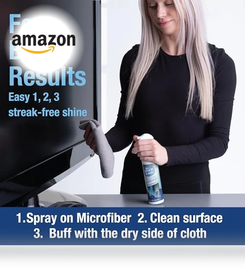 Electronics Cleaning Spray with Microfiber Towel - Safe for Screens & Devices — Cleaning & Repair, Miracle Brands
