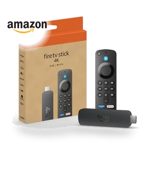Fire TV Stick 4K Streaming Device with AI Search and Wi-Fi 6 — Streaming Devices, Amazon