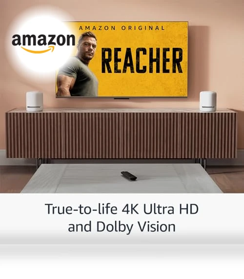 Fire TV Stick 4K Streaming Device with AI Search and Wi-Fi 6 — Streaming Devices, Amazon
