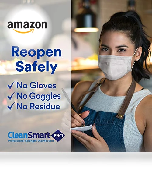 Hospital Grade Disinfectant Spray, Kills 99.9% of Viruses and Bacteria, Hypochlorous Acid Technology, 1 Gallon — Disinfectants, CleanSmart