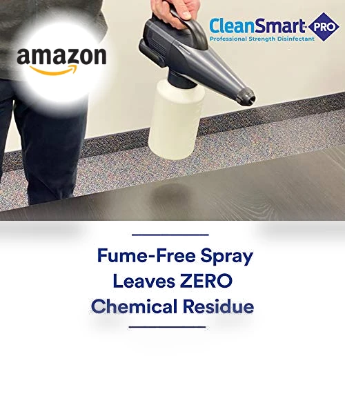 Hospital Grade Disinfectant Spray, Kills 99.9% of Viruses and Bacteria, Hypochlorous Acid Technology, 1 Gallon — Disinfectants, CleanSmart