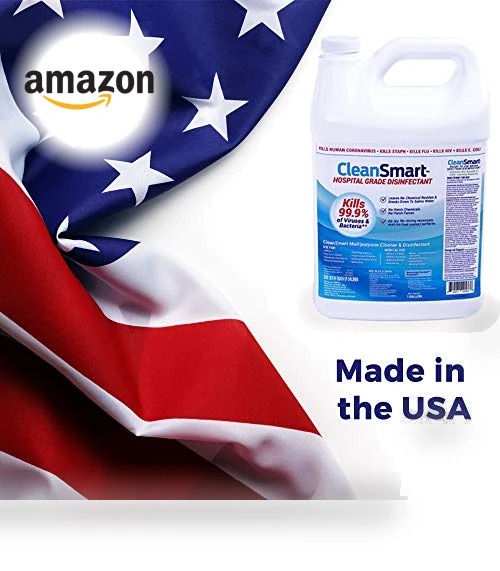Hospital Grade Disinfectant Spray, Kills 99.9% of Viruses and Bacteria, Hypochlorous Acid Technology, 1 Gallon — Disinfectants, CleanSmart