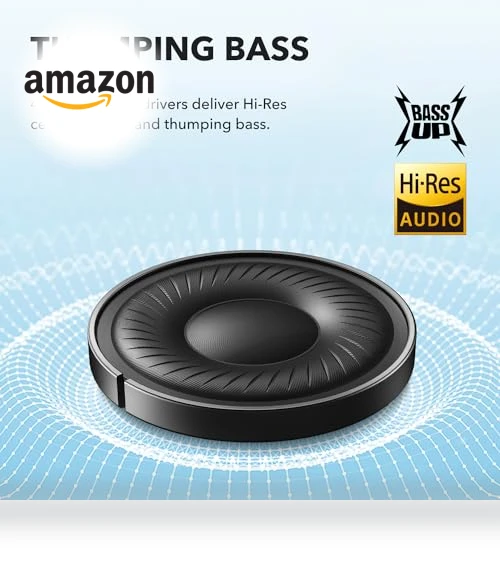 Hybrid Active Noise Cancelling Headphones, Wireless Over-Ear Bluetooth — Over-Ear Headphones, Anker