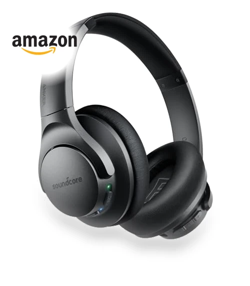 Hybrid Active Noise Cancelling Headphones, Wireless Over Ear Bluetooth Headphones — Over-Ear Headphones, Anker