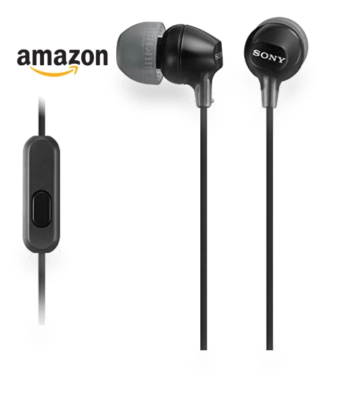 In-Ear Earbud Headphones with Mic — In-Ear Headphones, Sony