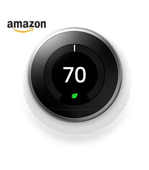 Learning Thermostat - 3rd Gen - Programmable Smart Thermostat — Smart Climate Control, Google Nest