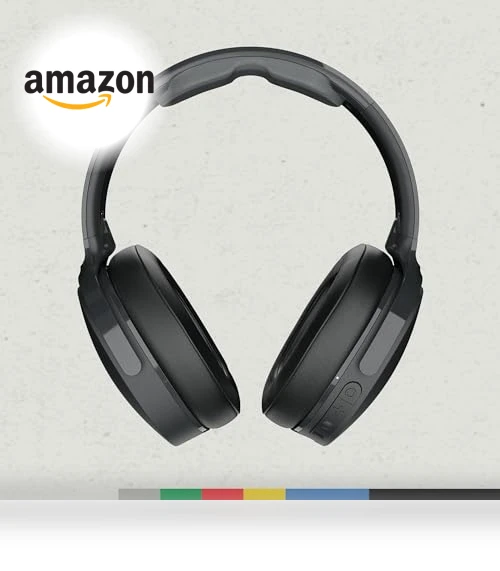 Over-Ear Noise Cancelling Wireless Headphones with 22 Hr Battery — In-Ear Headphones, Skullcandy
