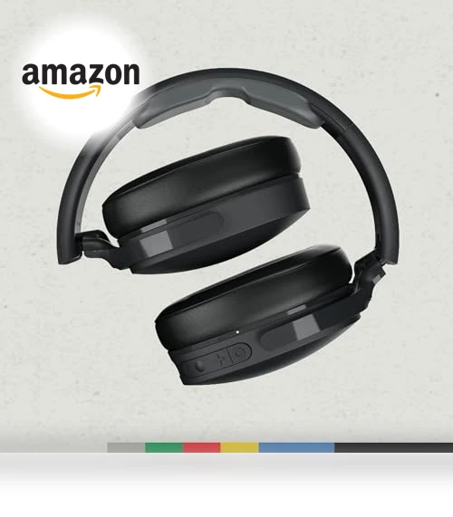 Over-Ear Noise Cancelling Wireless Headphones with 22 Hr Battery — In-Ear Headphones, Skullcandy