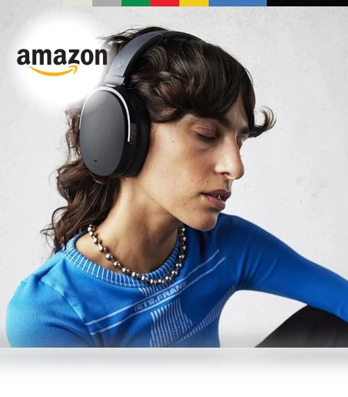Over-Ear Noise Cancelling Wireless Headphones with 22 Hr Battery — In-Ear Headphones, Skullcandy