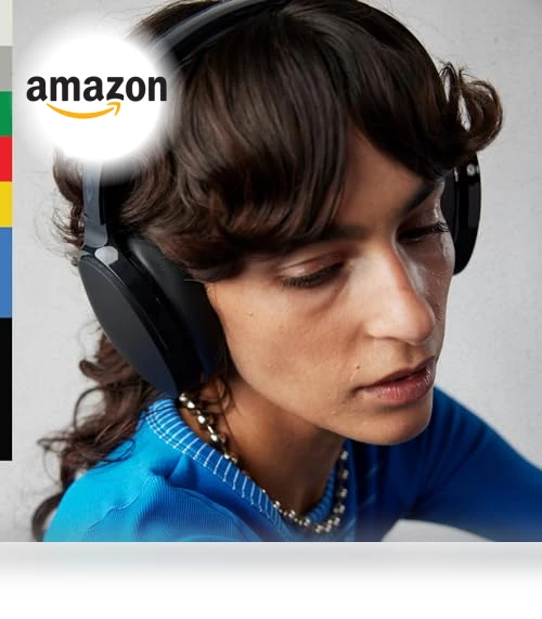 Over-Ear Noise Cancelling Wireless Headphones with 22 Hr Battery — In-Ear Headphones, Skullcandy
