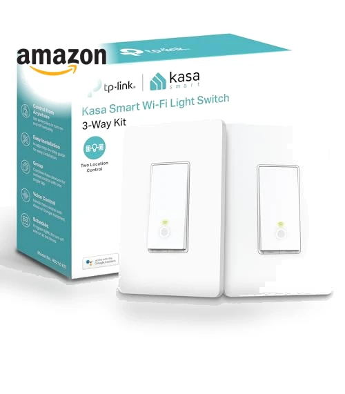 Smart 3 Way Switch Kit with Neutral Wire, Wi-Fi Light Switch for Alexa and Google Home — Smart Home Hubs & Controllers, TP-Link
