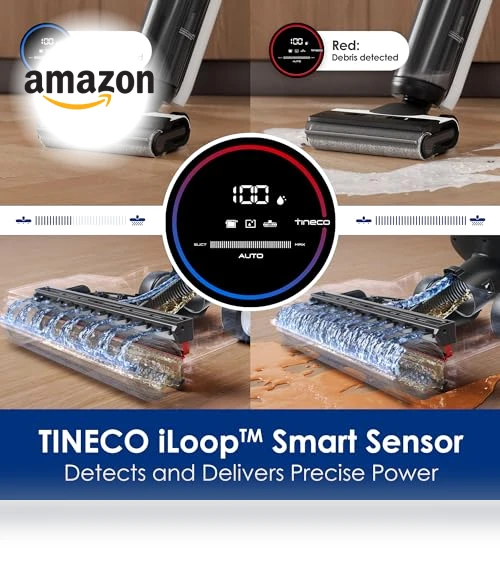 Smart Cordless Wet Dry Vacuum Cleaner and Mop for Hard Floors — Vacuums, Tineco