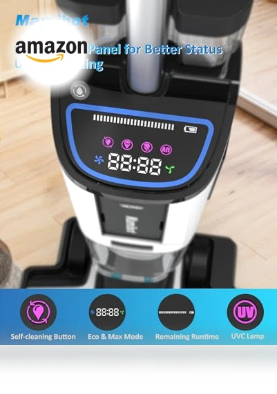 Smart Cordless Wet Dry Vacuum Cleaner and Mop with Self-Cleaning — Smart Cleaning Robots, Mamibot