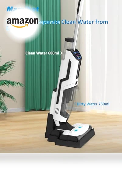 Smart Cordless Wet Dry Vacuum Cleaner and Mop with Self-Cleaning — Smart Cleaning Robots, Mamibot